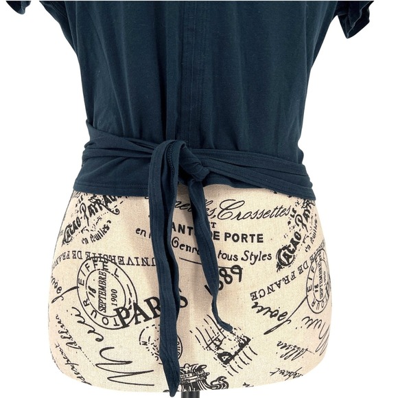 Lululemon Time To Restore Short Sleeve Top Nocturnal Teal Women's 6 EUC - Picture 5 of 8